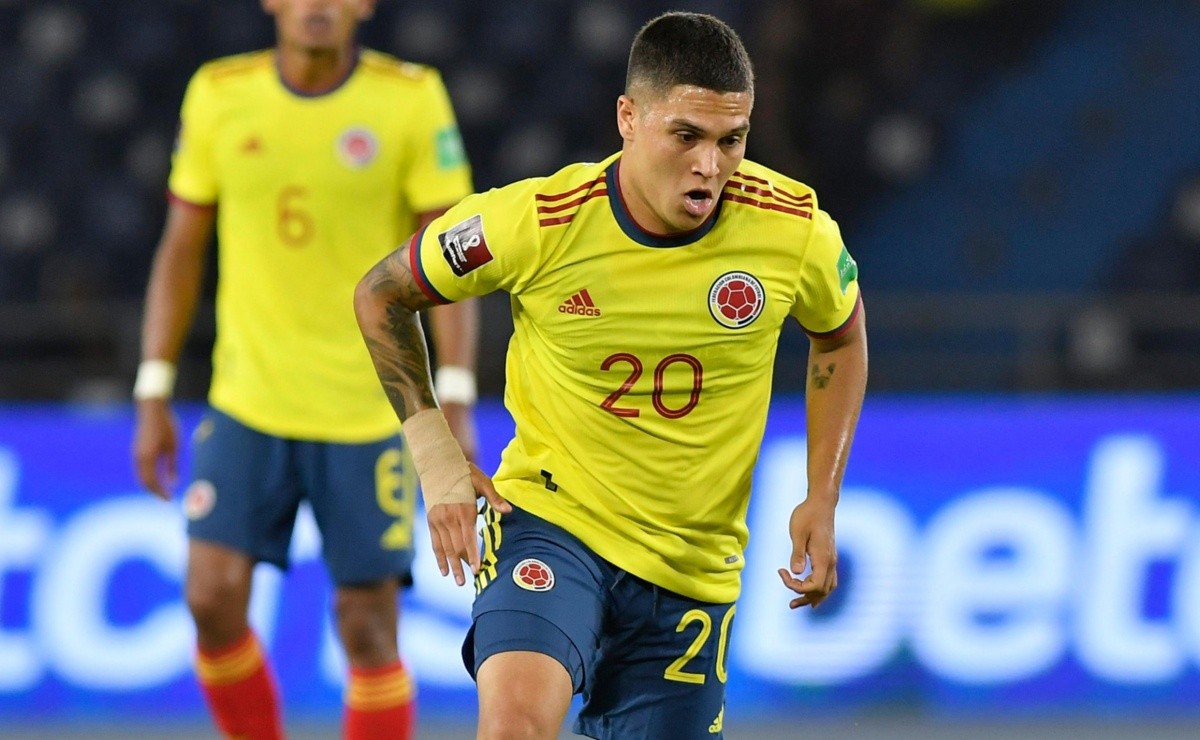 Juan Fernando Quintero fue desconvocado de la selección de Colombia