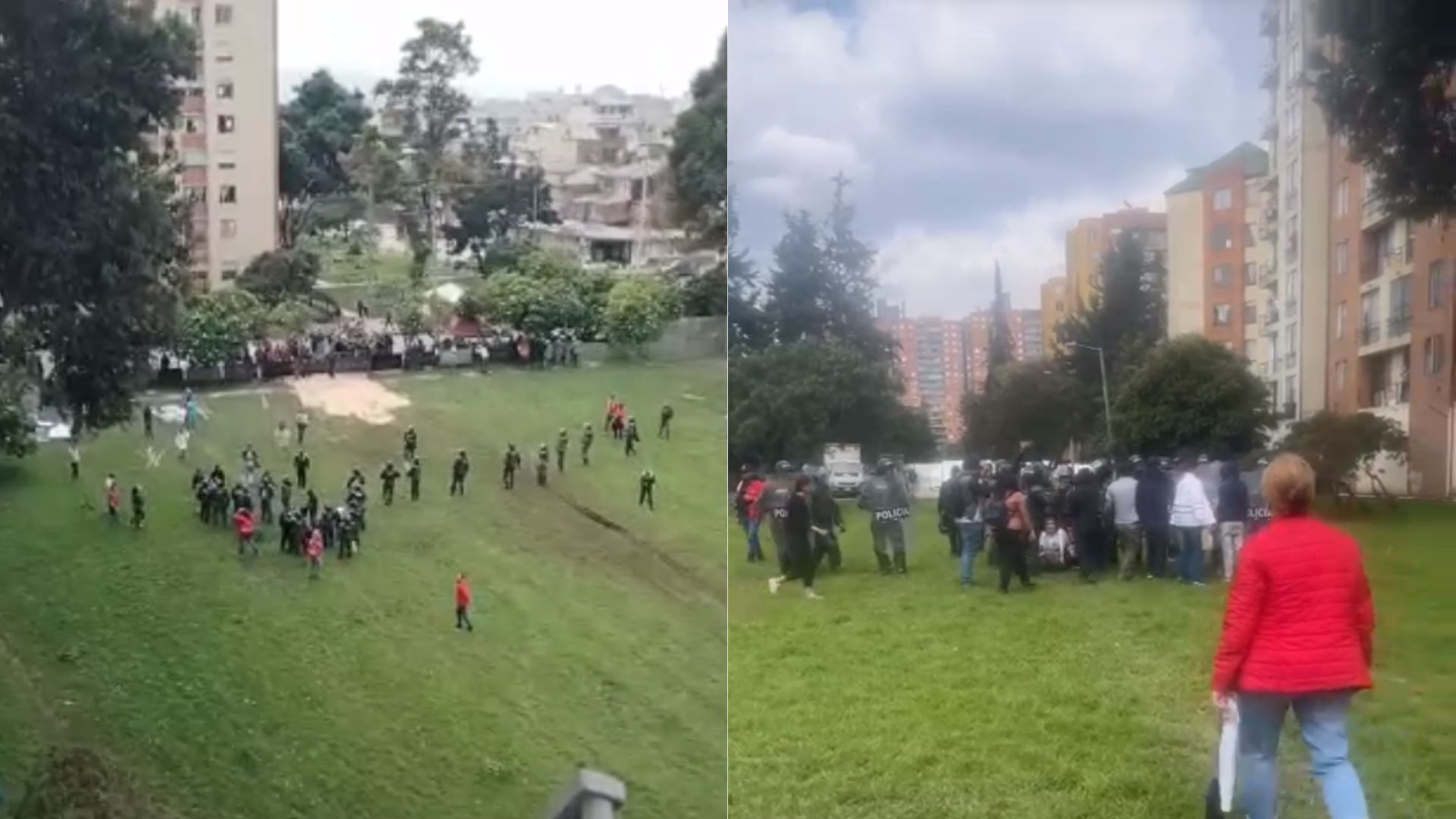 Sin acuerdos concluyó mesa de diálogo por protestas contra nuevo colegio en Bogotá