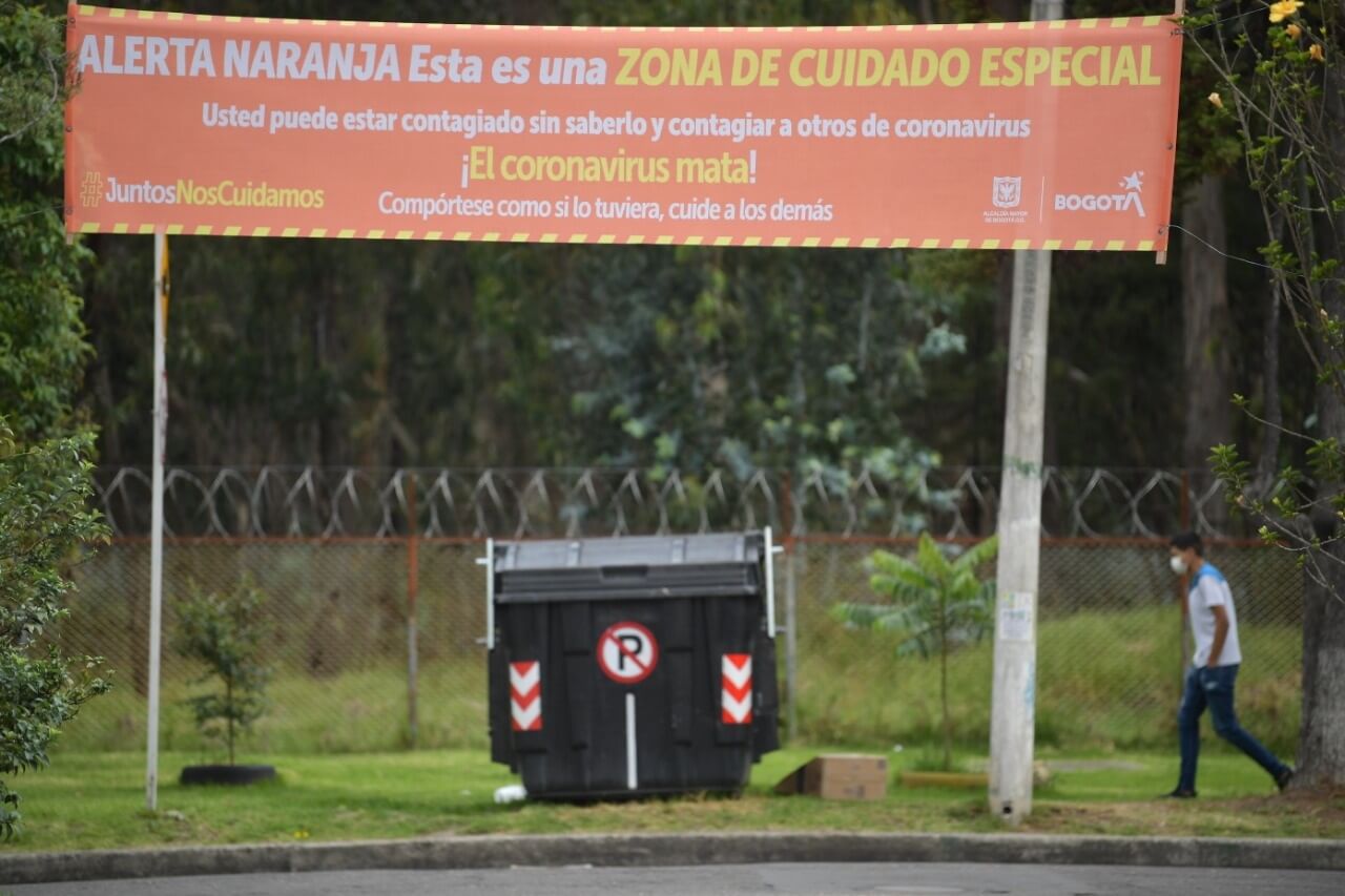 En fotos: así fue el primer lunes bajo alerta naranja en Kennedy por COVID-19