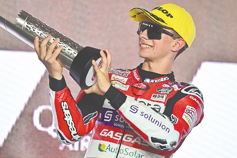 Moto3: David Alonso se prepara para la última carrera del año y sueña con el podio
