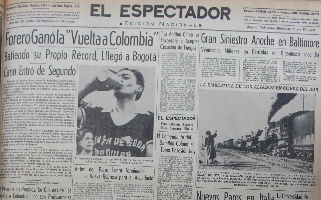 Este fue el palmarés de Efraín ‘Zipa’ Forero
