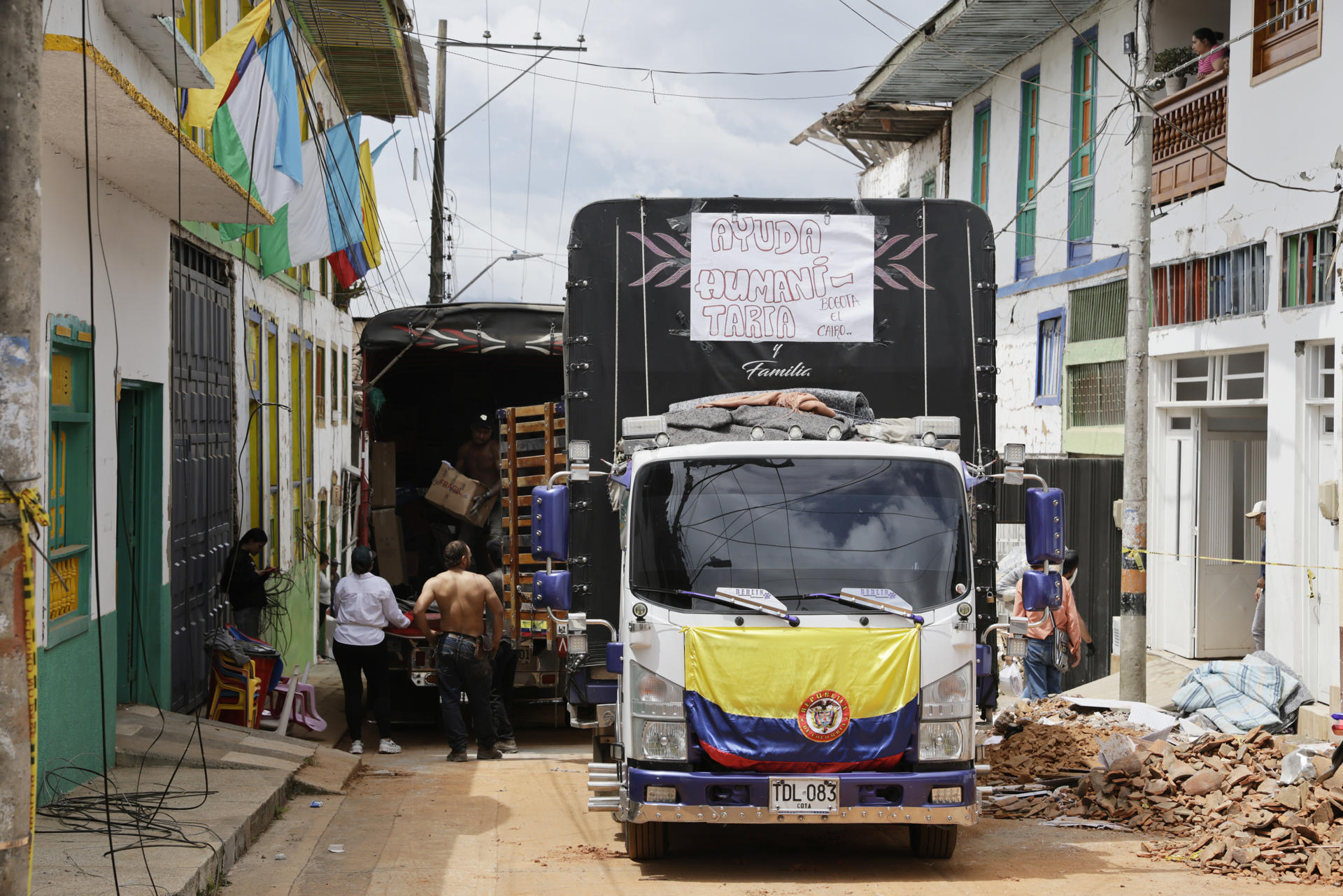 ANI mantiene paso sin peaje para maquinaria y ayudas humanitarias