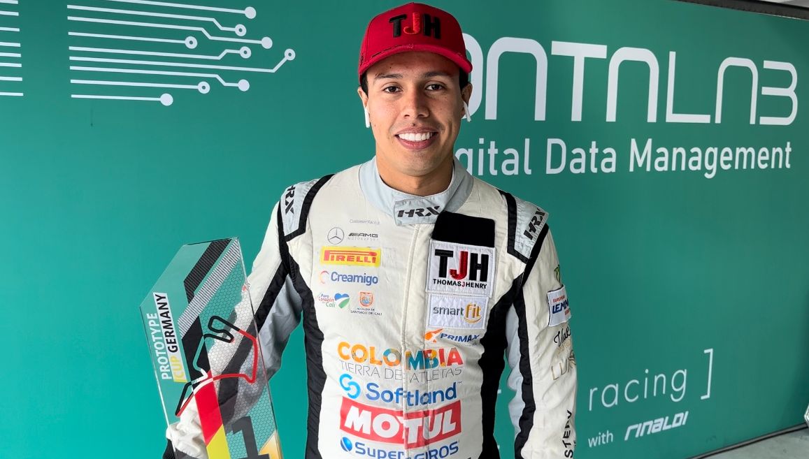 Victoria de Óscar Tunjo en la carrera inaugural de la Copa Alemana de Prototipos