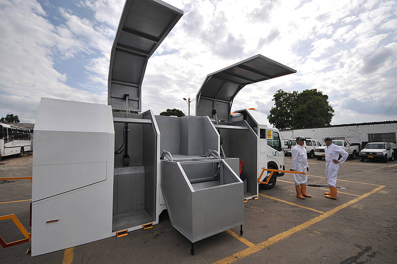 Primer vehículo para transportar residuos biológicos diseñado en Colombia