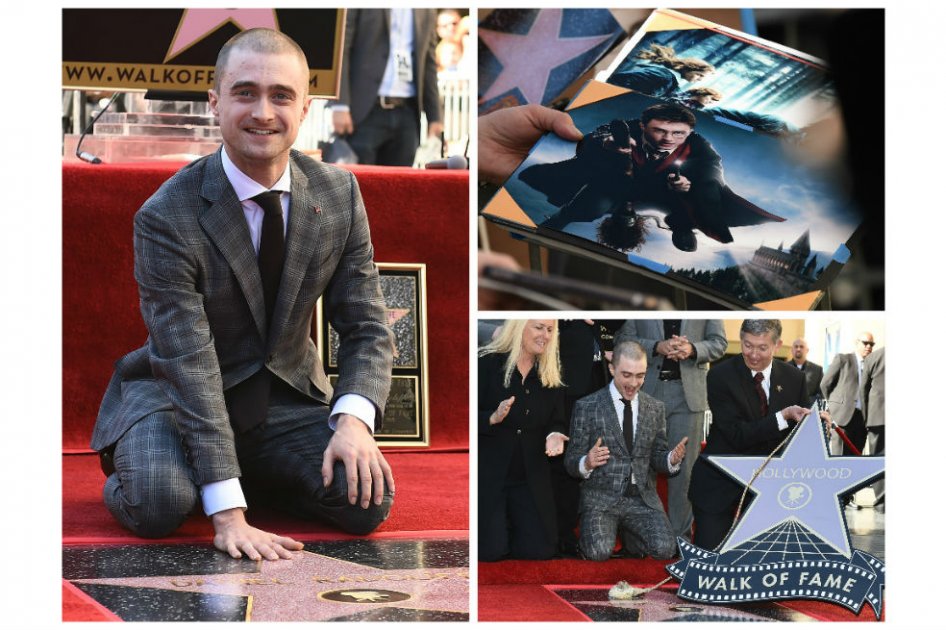 Daniel Radcliffe ya tiene estrella en el Paseo de la Fama de Hollywood