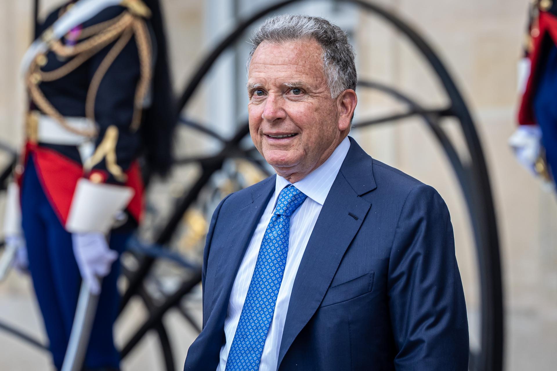 Paris (France), 04/09/2025.- US President special envoy Steve Witkoff leaves the Elysee Palace after the Coalition of the Willing Summit with European and International leaders on security guarantees for Ukraine in Paris, France, 04 September 2025. (Francia, Ucrania) EFE/EPA/CHRISTOPHE PETIT TESSON

