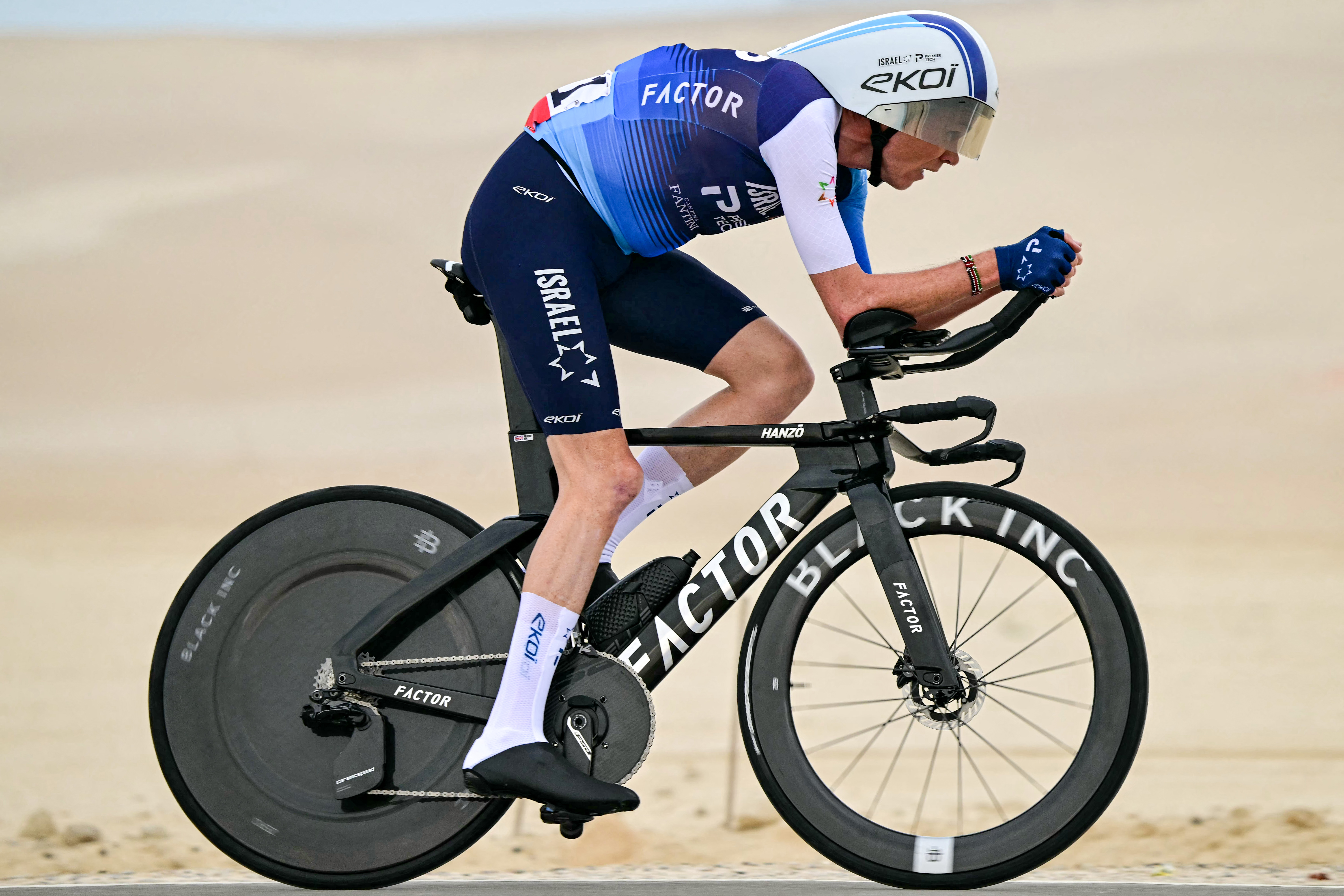 Chris Froome se rompió la clavícula en el Tour de Emiratos Árabes: ¿qué pasó?