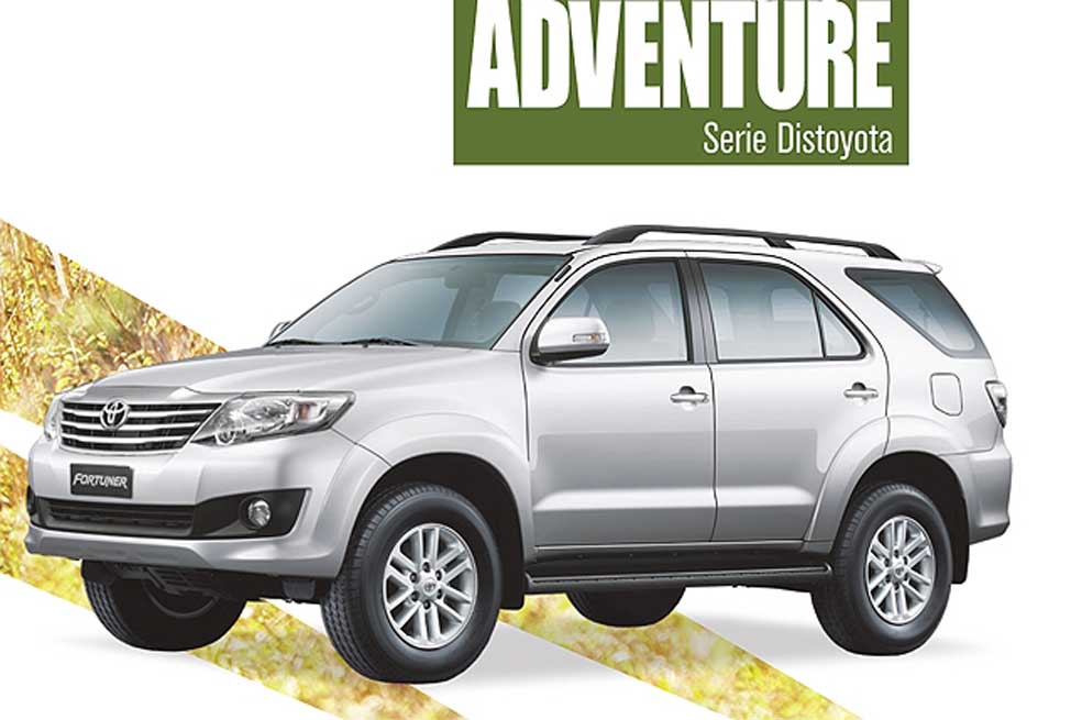 La Prado Elegance y la Fortuner Adventure vienen con un mayor equipamiento.