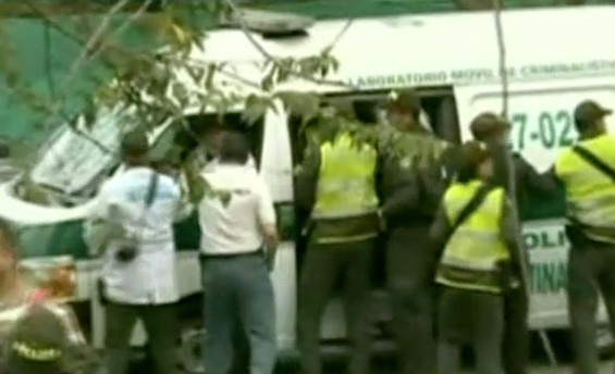 Lanzan explosivos contra patrulla de la Policía en Cali