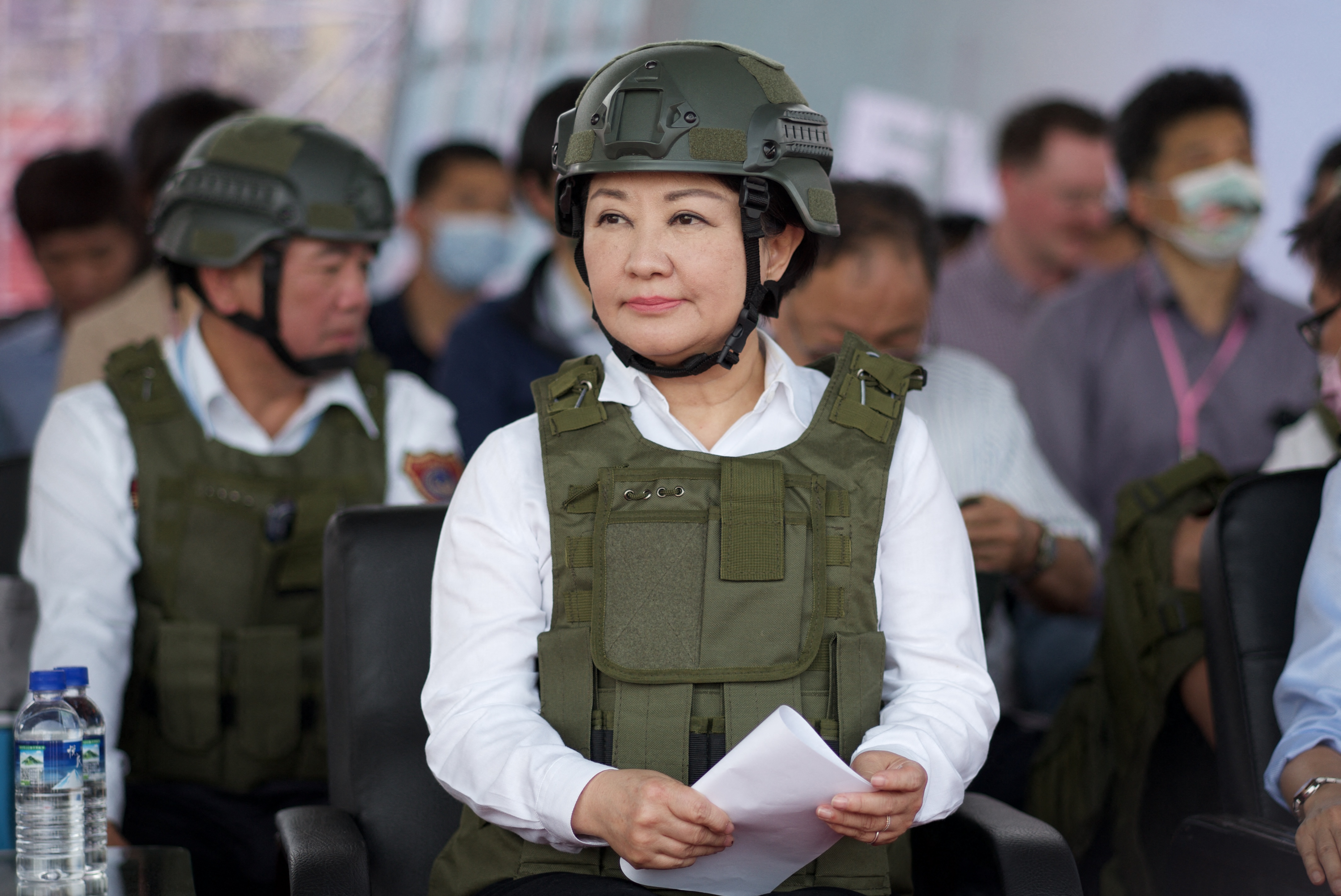 En Taiwán, los civiles se preparan para una posible invasión china