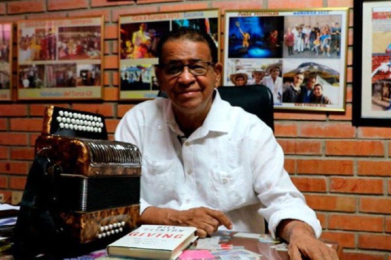 Andrés “el Turco” Gil, académico del vallenato