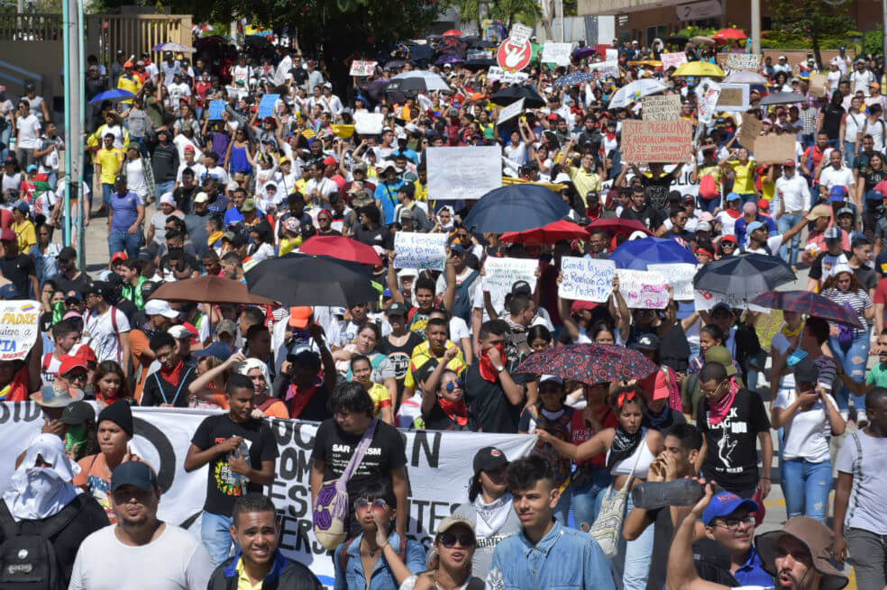Manifestantes y Fuerza Pública cumplieron el acuerdo de las marchas en Barranquilla