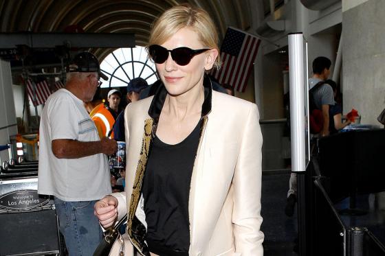 A Cate Blanchett le gusta usar ropa para hombre
