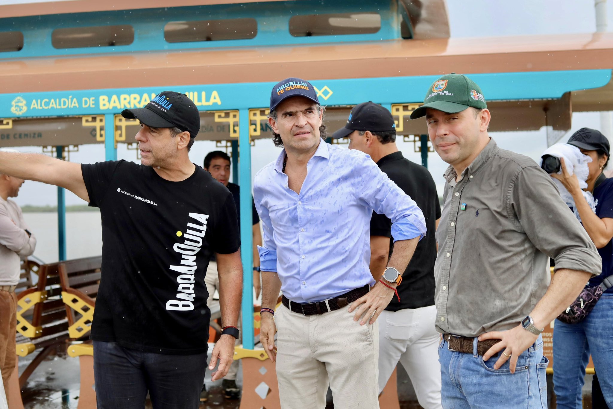 ¿Qué hacían Fico Gutiérrez, Alejandro Char y Alejadro Éder juntos en Barranquilla?