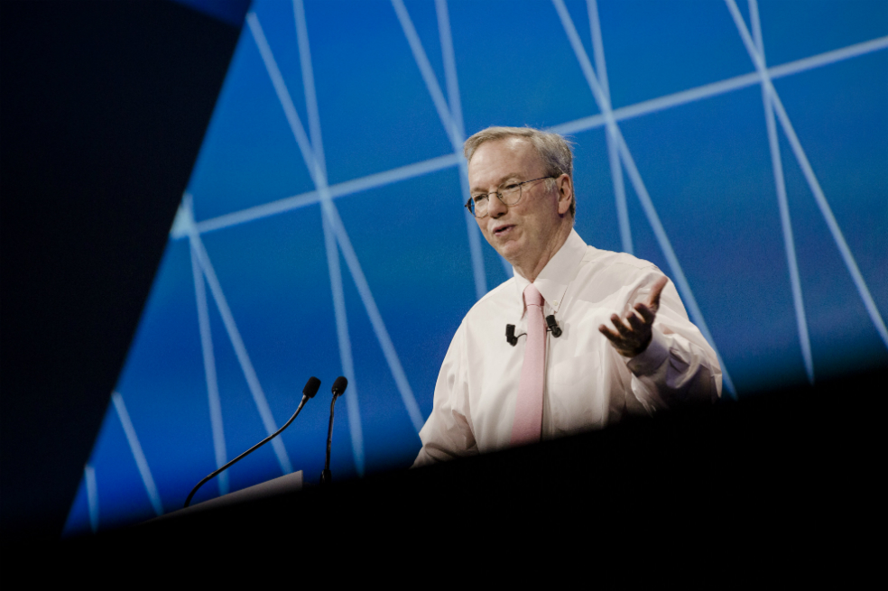 La sombra de Eric Schmidt sobre Google