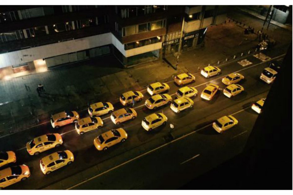 Jornada de bloqueos en Bogotá por crimen de taxista