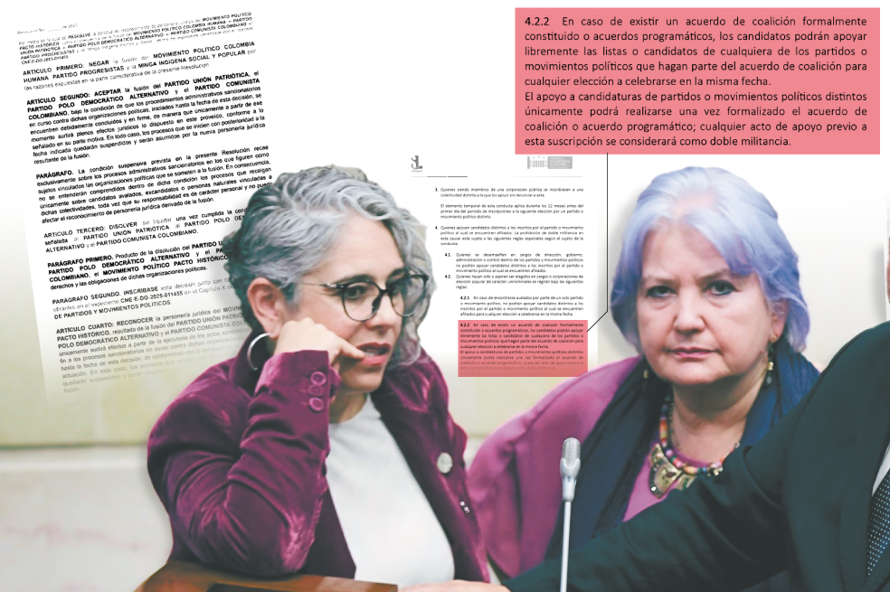 Ajustes en el Congreso a la doble militancia serían salvavidas para unidad del Pacto