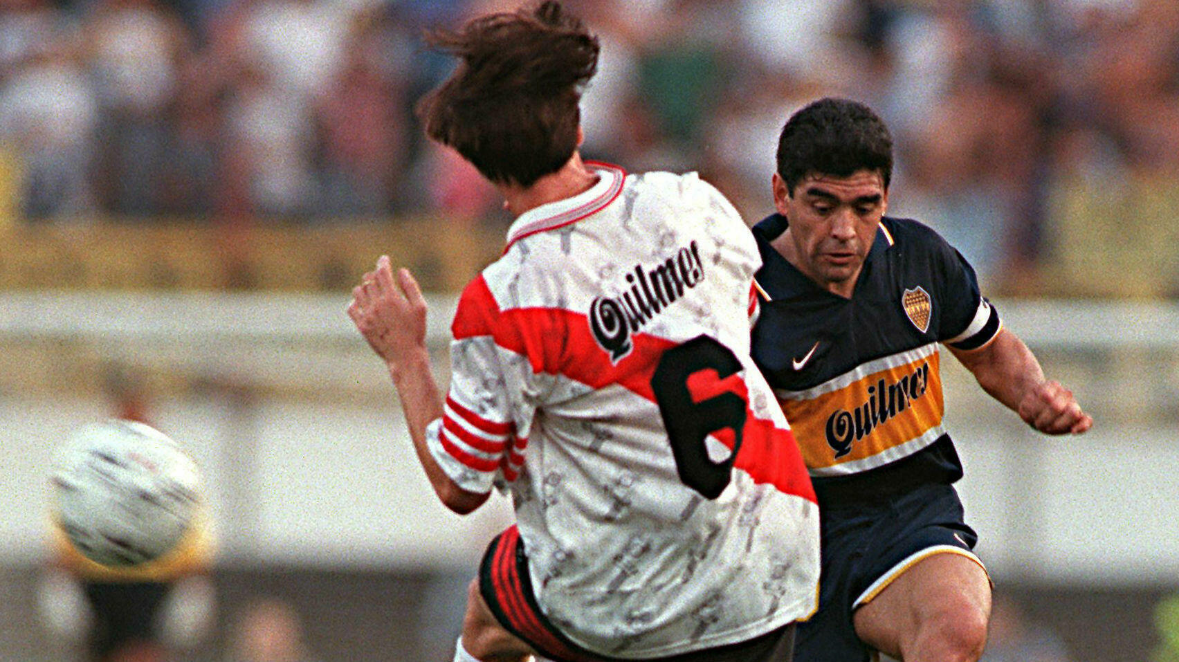 El último partido de Maradona como futbolista profesional