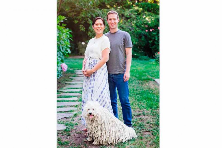 Mark Zuckerberg anuncia que será padre de una niña