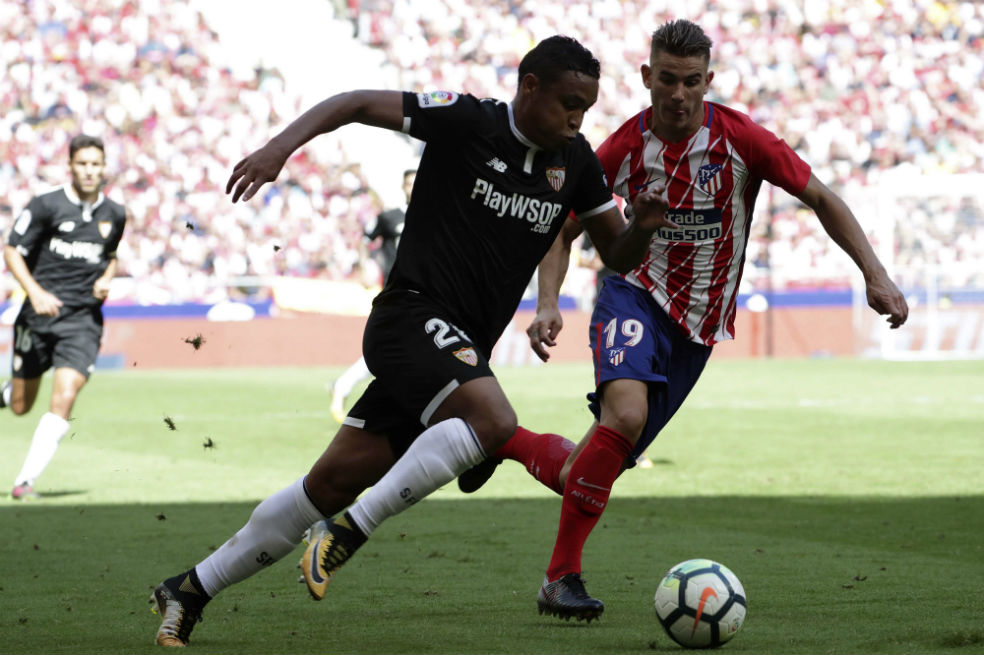 Muriel, 68 minutos en la derrota del Sevilla frente al Atlético de Madrid