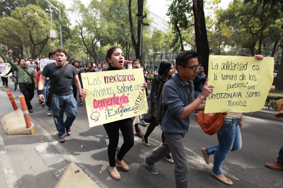 Protestas en México tras captura de exalcade de Iguala
