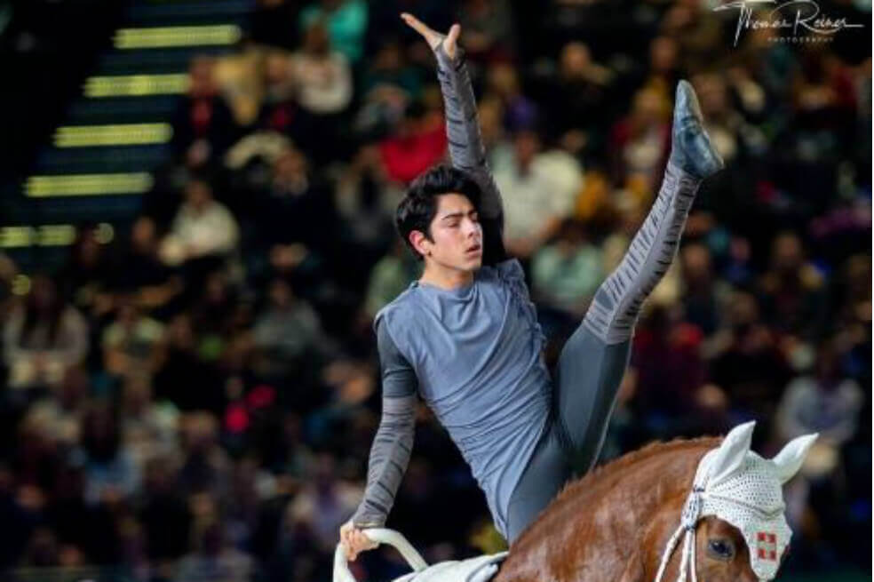 Juan Martín Clavijo clasificó a la final de la Copa del Mundo de vaulting