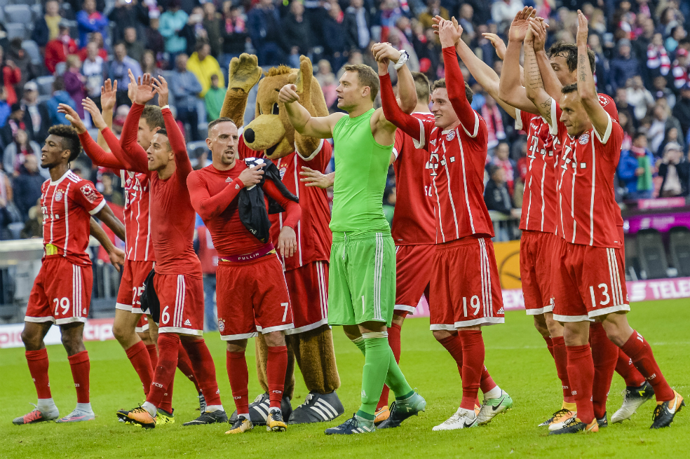 Bayern Múnich, sin James, volvió a ganar en la Bundesliga