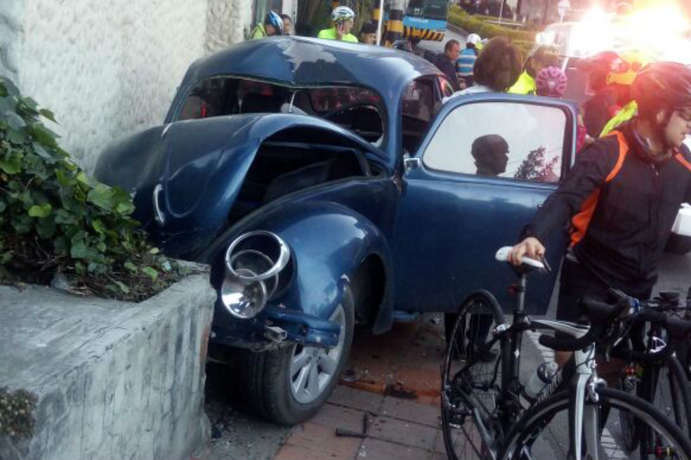 Ciclista en Bogotá perdió la vida tras accidente en la Circunvalar