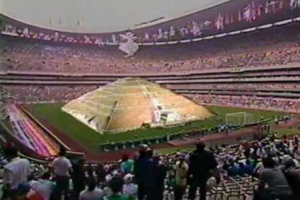 Así han sido algunas de las inauguraciones de los mundiales de fútbol.