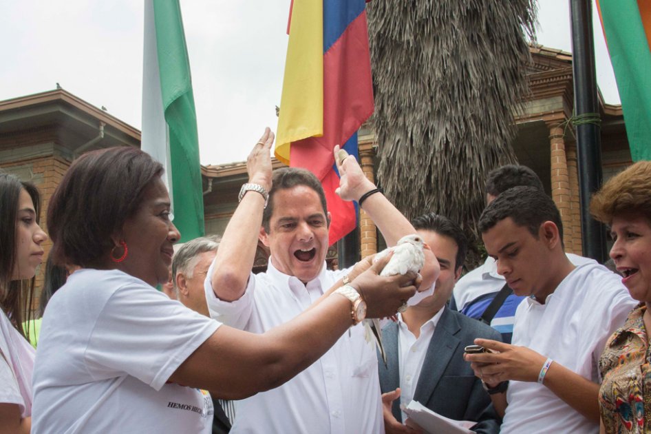 El candidato a la Vicepresidencia, Germán Vargas Lleras.