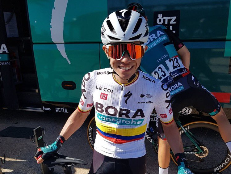 Sergio Higuita, el mejor colombiano en la primera etapa de la Vuelta a Cataluña
