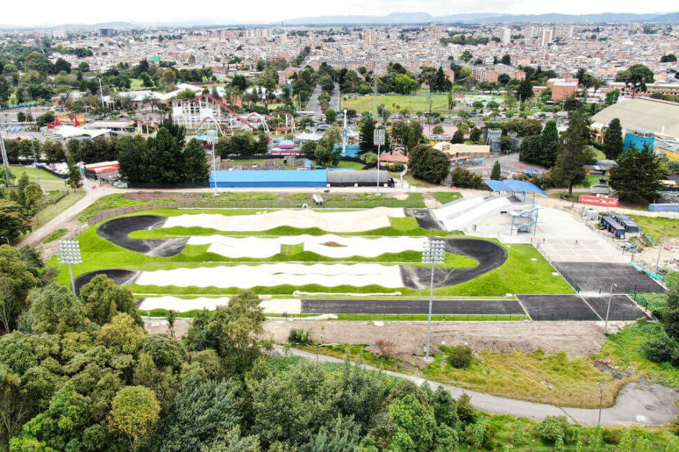 Pese a controversia, se inauguró la primera pista profesional de BMX de Bogotá
