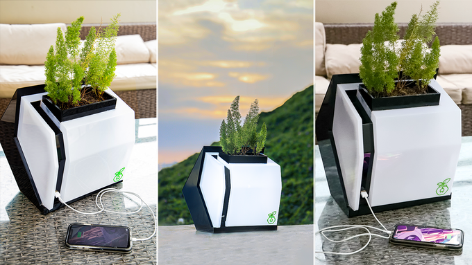 Conozca el primer cargador de celulares que funciona con energía de plantas