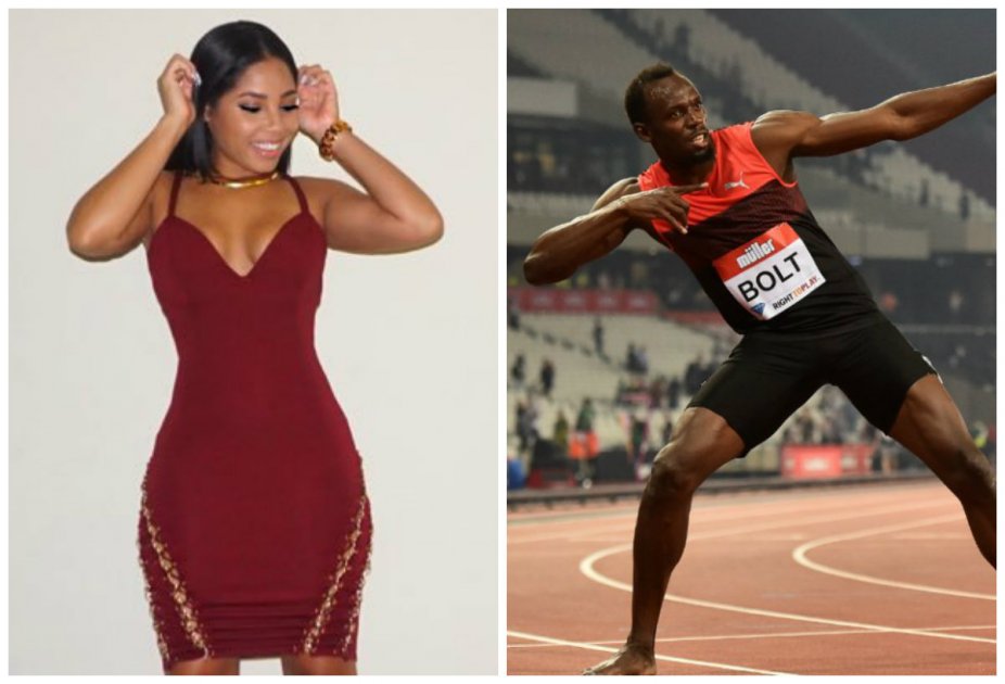 Ella es Kasi Bennet, la novia de Usain Bolt
