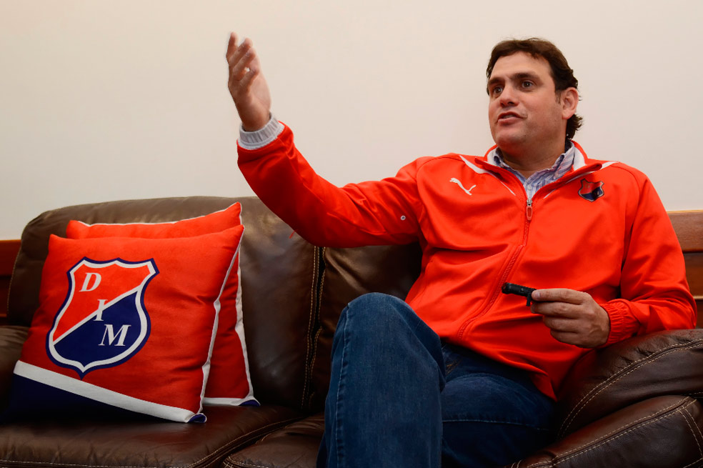 Eduardo Silva, "el presi" que quiso hacer poderoso al Medellín
