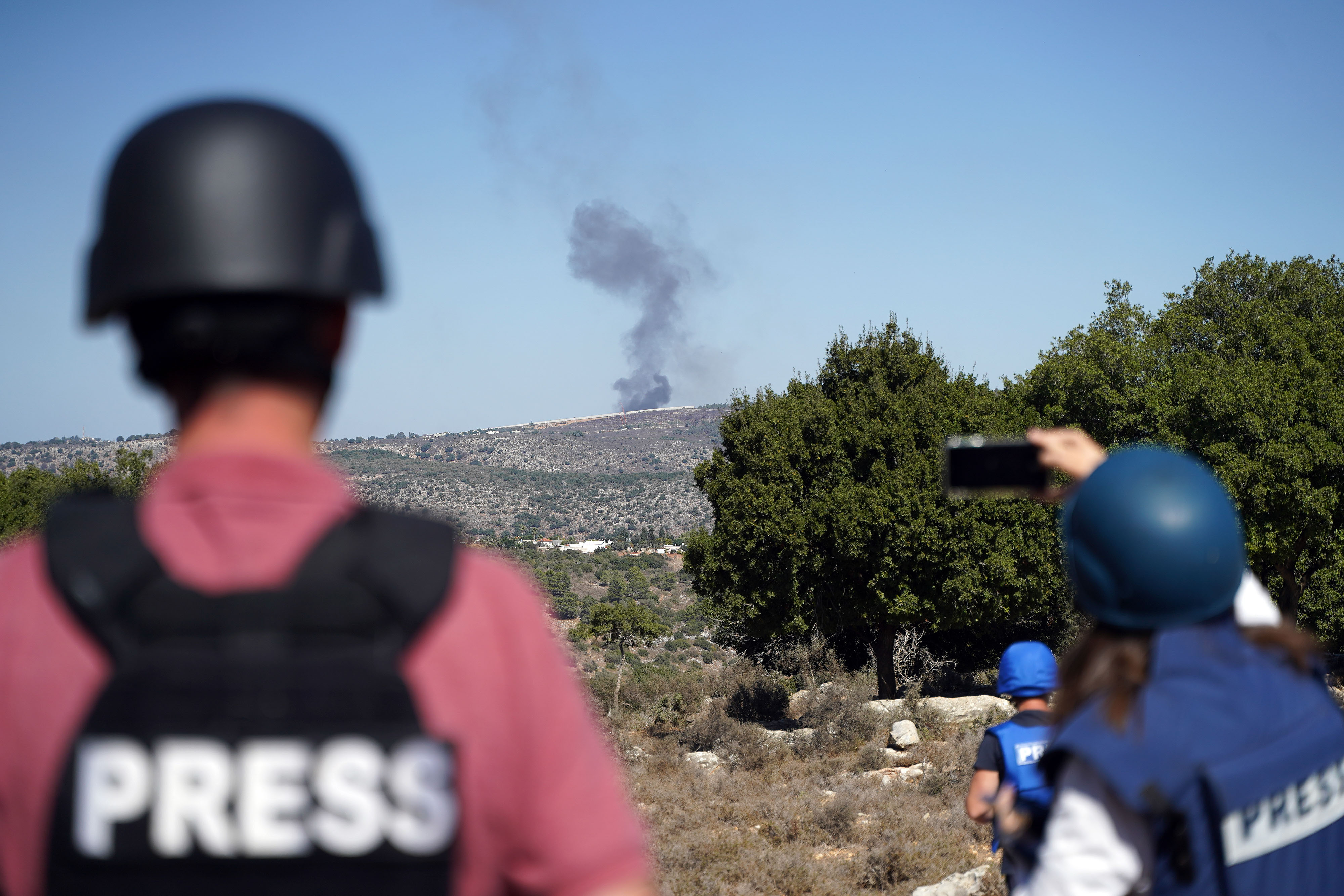 Israel dijo que hay estructuras de Hezbolá en “las narices de los cascos azules”
