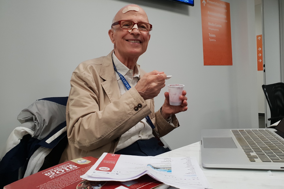 Francesco Zuccala, el periodista que rompió un récord Mundial