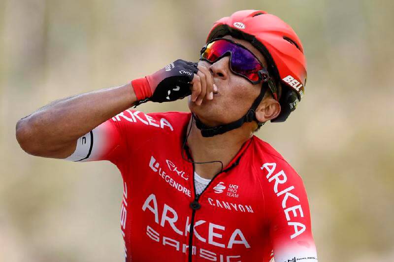 Las 47 celebraciones de Nairo Quintana