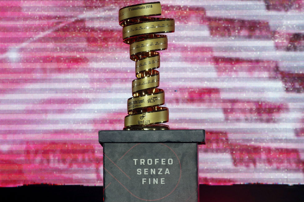 Título del Giro de Italia.  / AFP