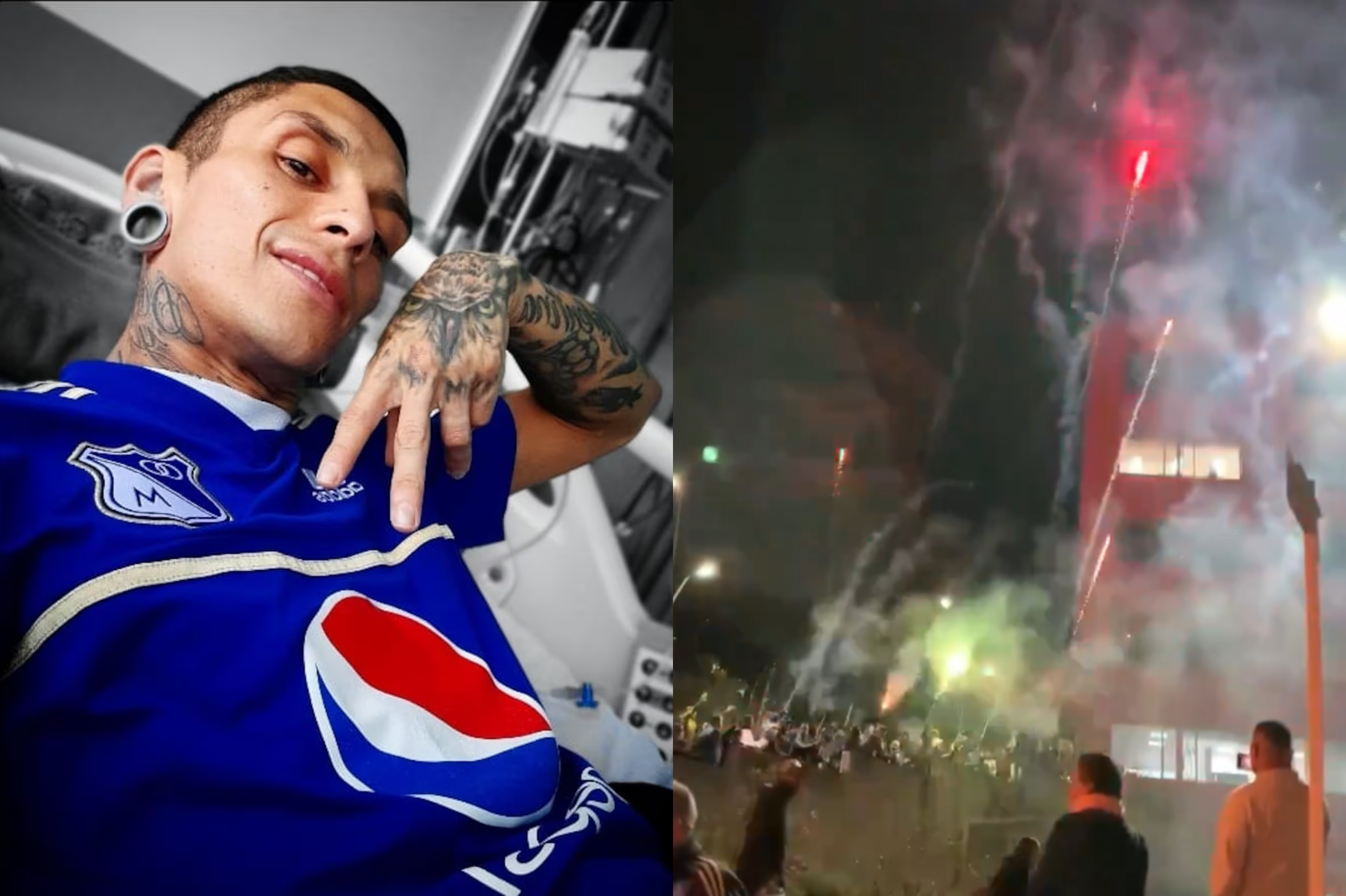 Barras de Millonarios alentaron a Javier Acosta horas antes de la eutanasia