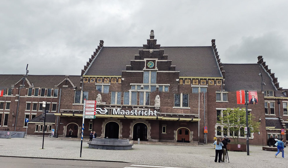 Maastricht es la ciudad natal de André Rieu. La estación de tren es uno de sus lugares más emblemáticos.