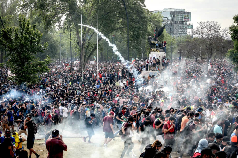 Las grietas del milagro chileno