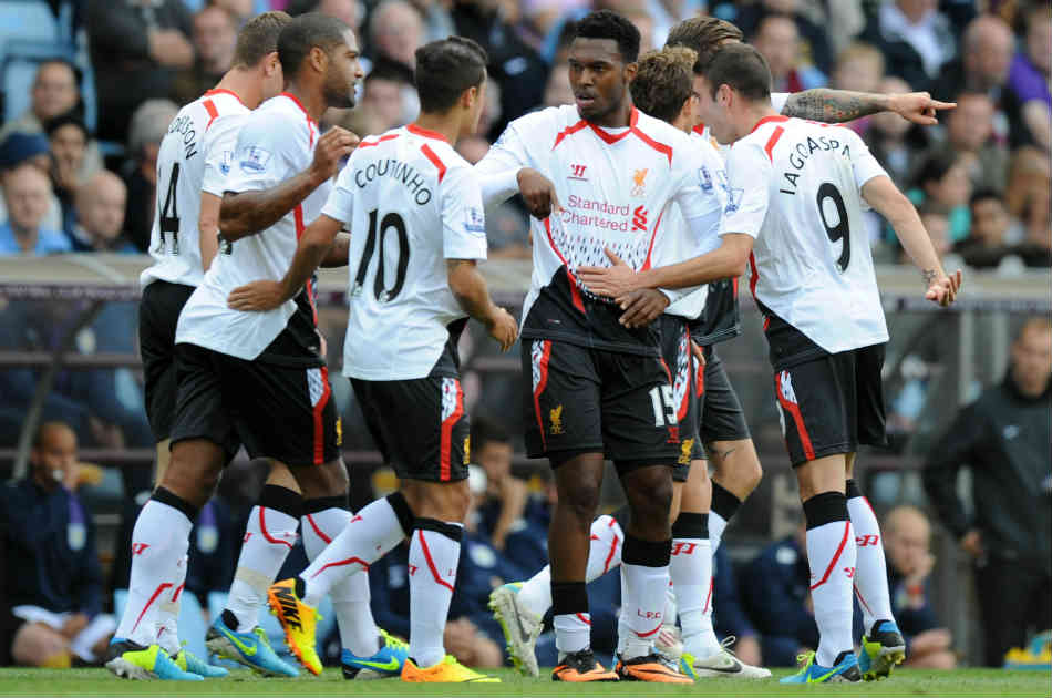 Liverpool se impuso en el partido ante Aston Villa