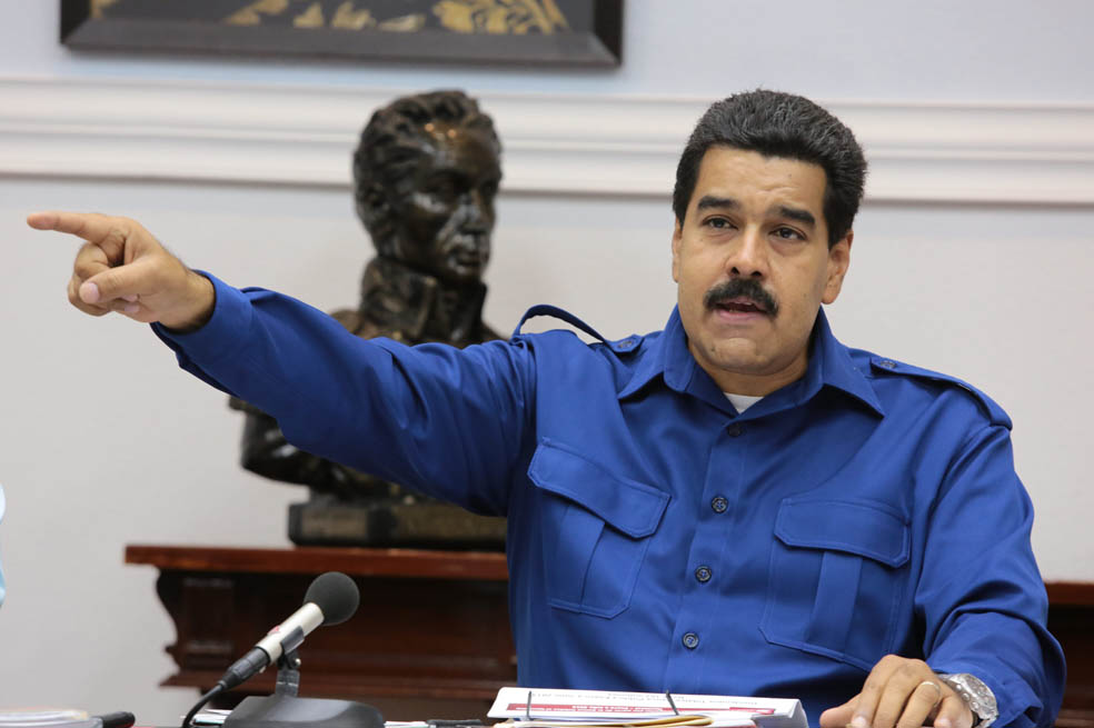 "Hay un complot contra Venezuela"