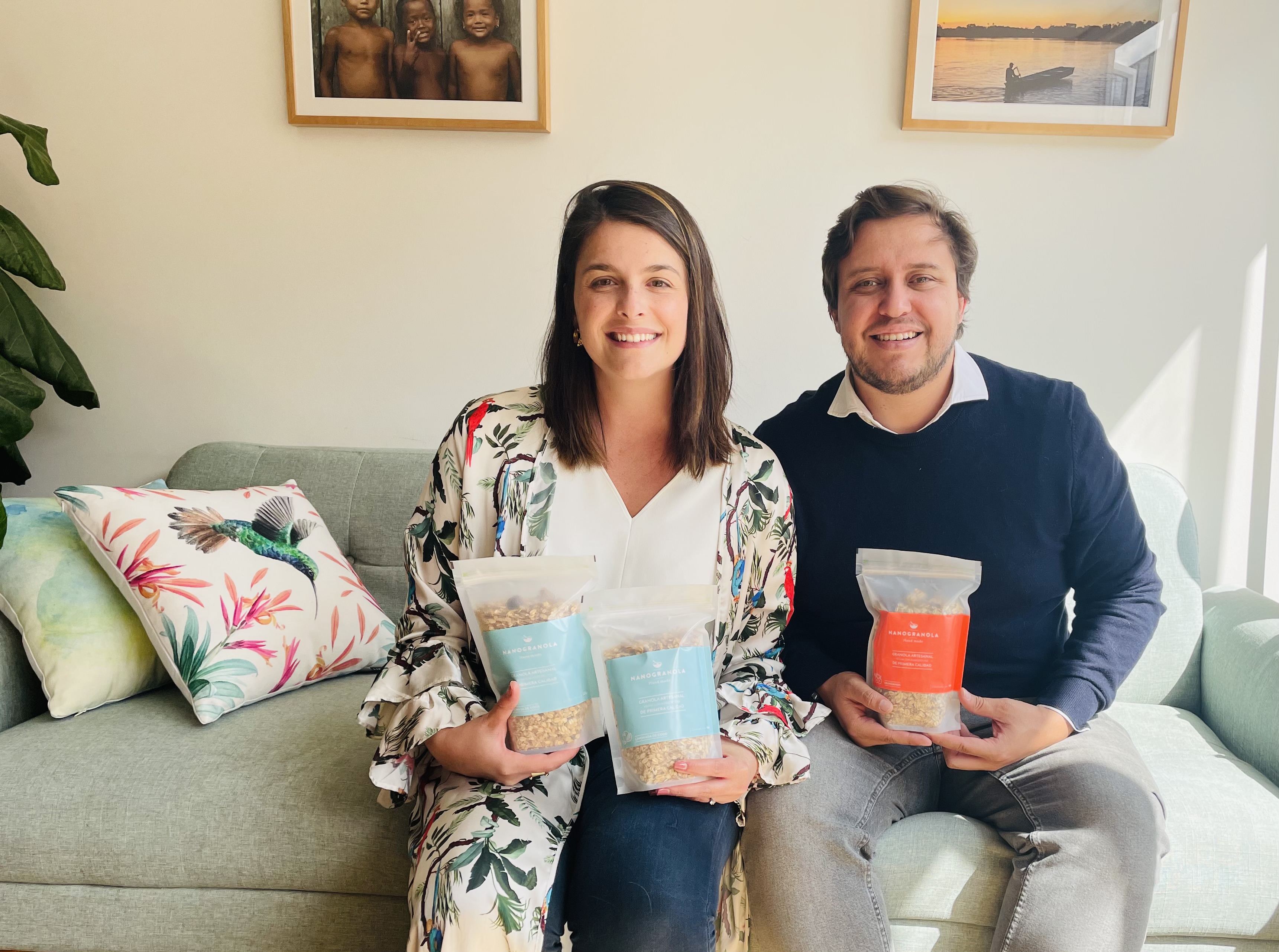 Crearon una marca de granola artesanal que ayuda a cuidar el planeta