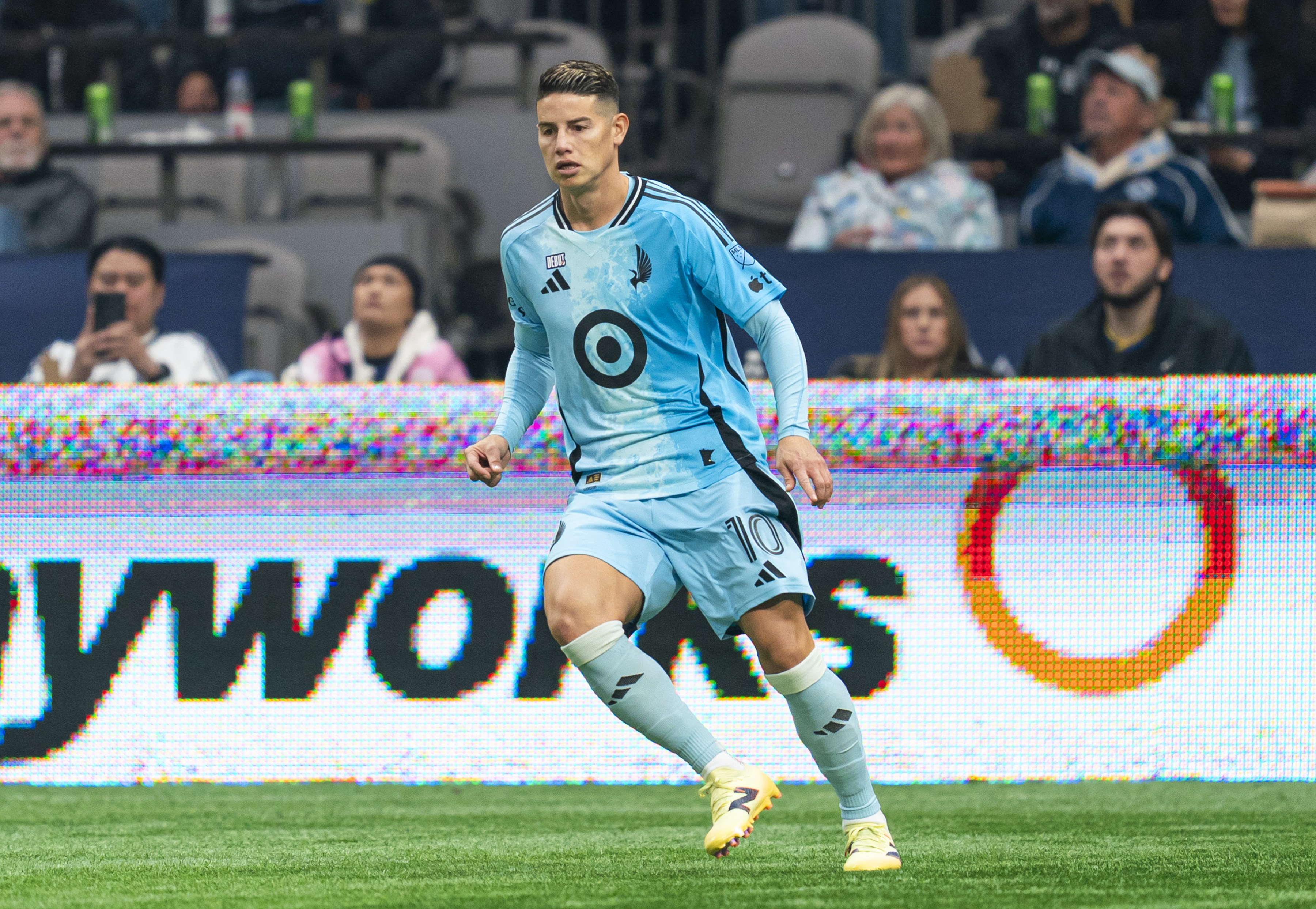 James Rodríguez, figura con Minnesota United tras registrar dos asistencias