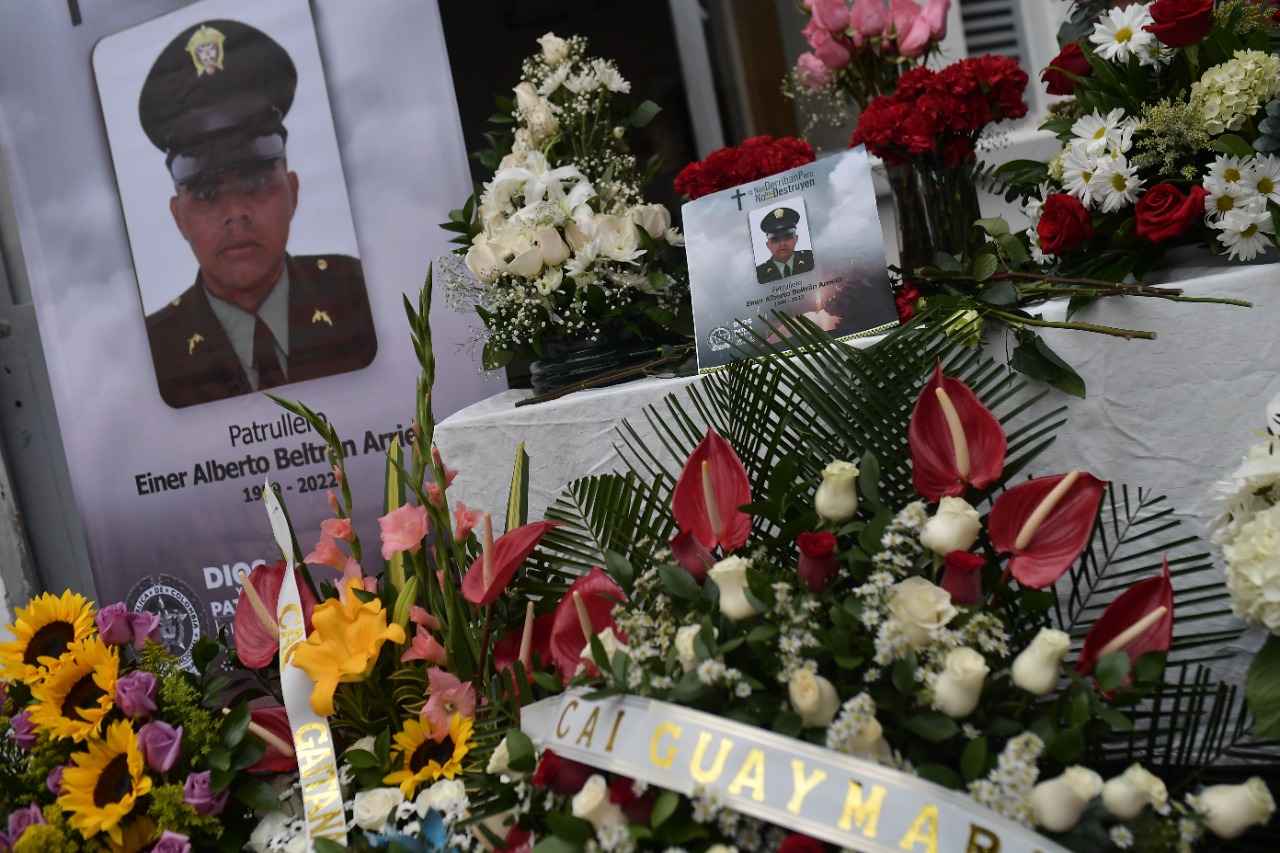Capturan al otro sujeto que habría participado en el asesinato del policía Einer Beltrán