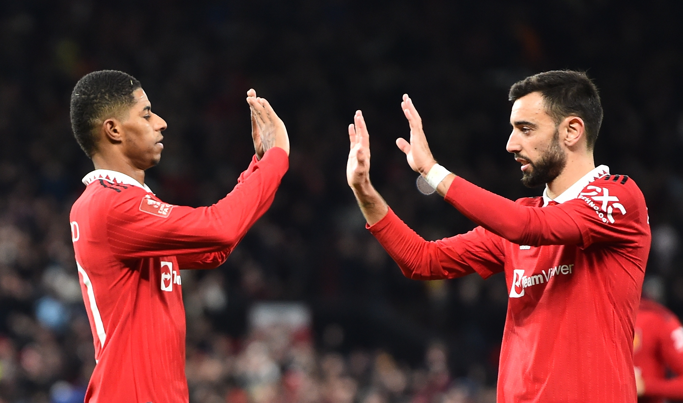 De la mano de Marcus Rashford Manchester United elimina a Everton de la FA Cup
