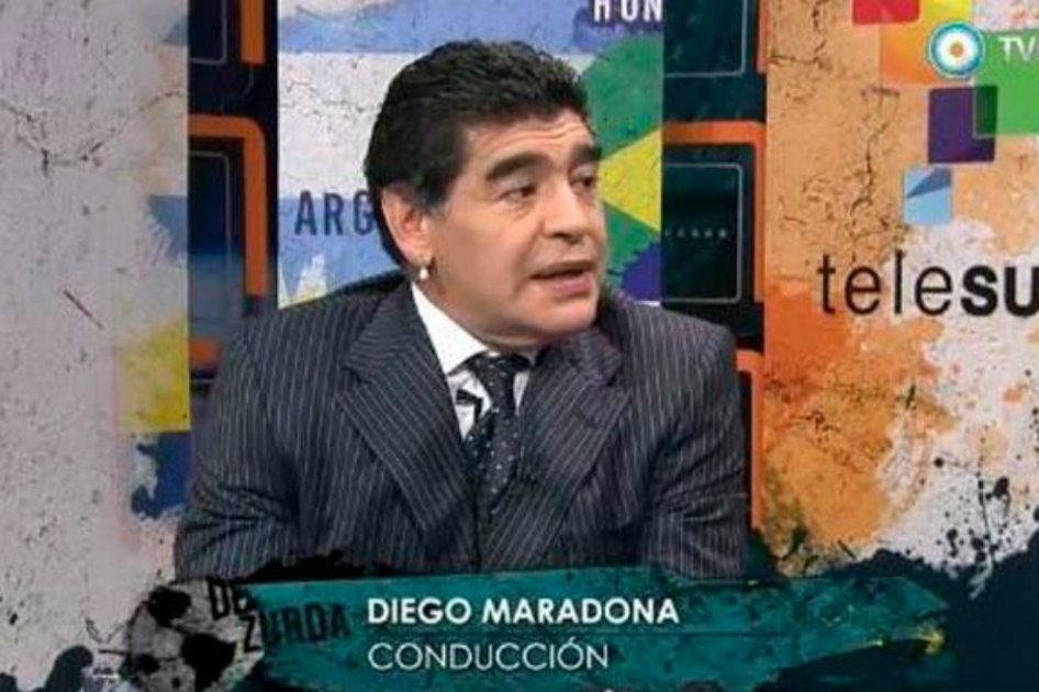 Diego Maradona regresa a la televisión