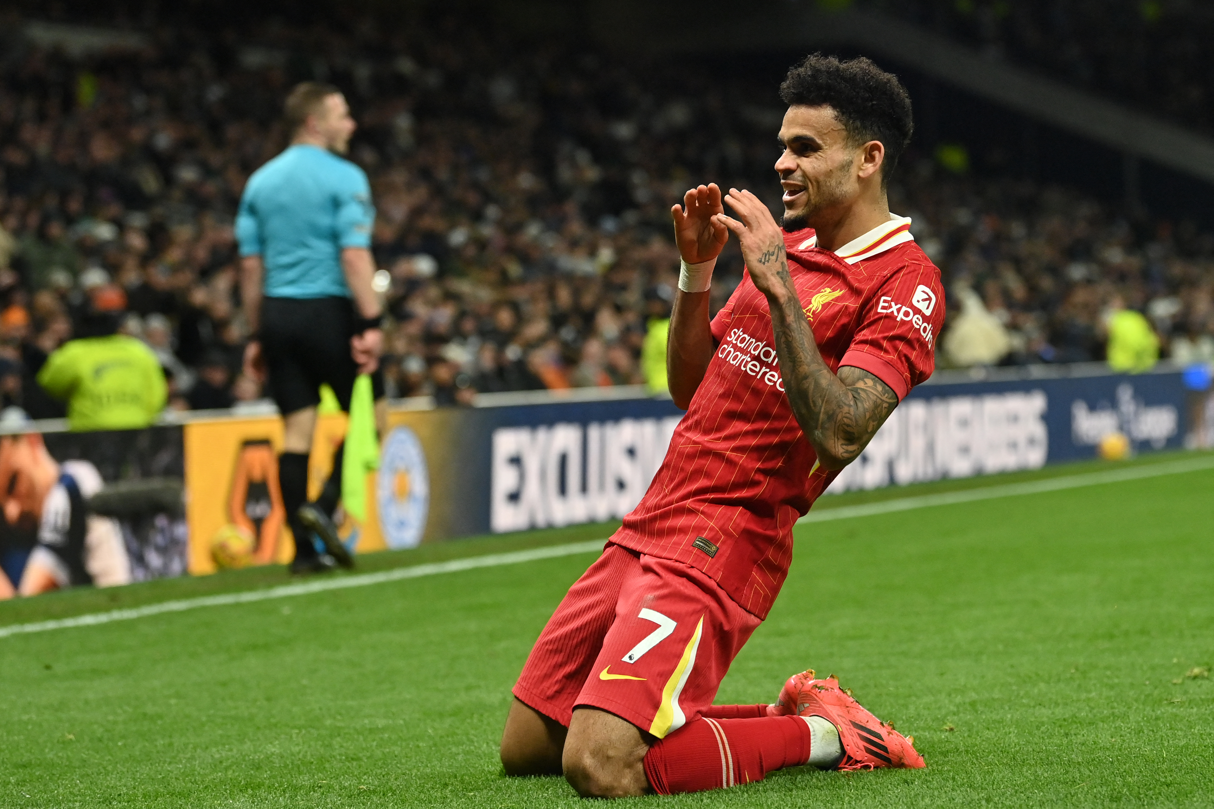 En video: Luis Díaz anotó el gol del descuento en la derrota del Liverpool